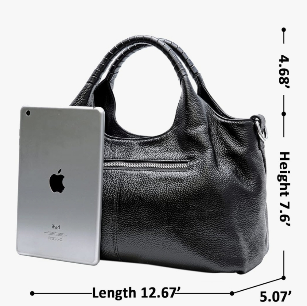Iswee Leather handbag crossbody - Picture 3 of 10